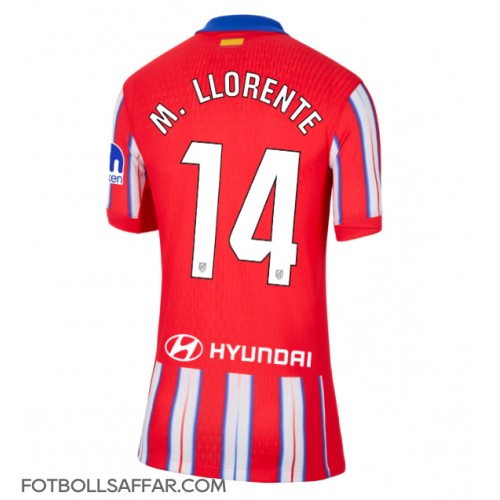 Atletico Madrid Marcos Llorente #14 Hemmatröja Dam 2024-25 Kortärmad